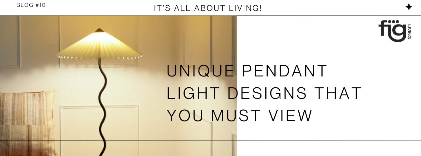 Unique Pendant Light Designs You Must View