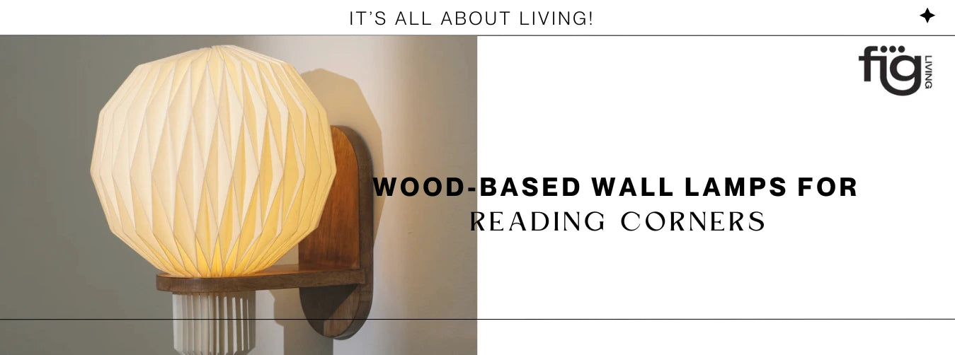 Wood-Based Wall Lamps for Reading Corners