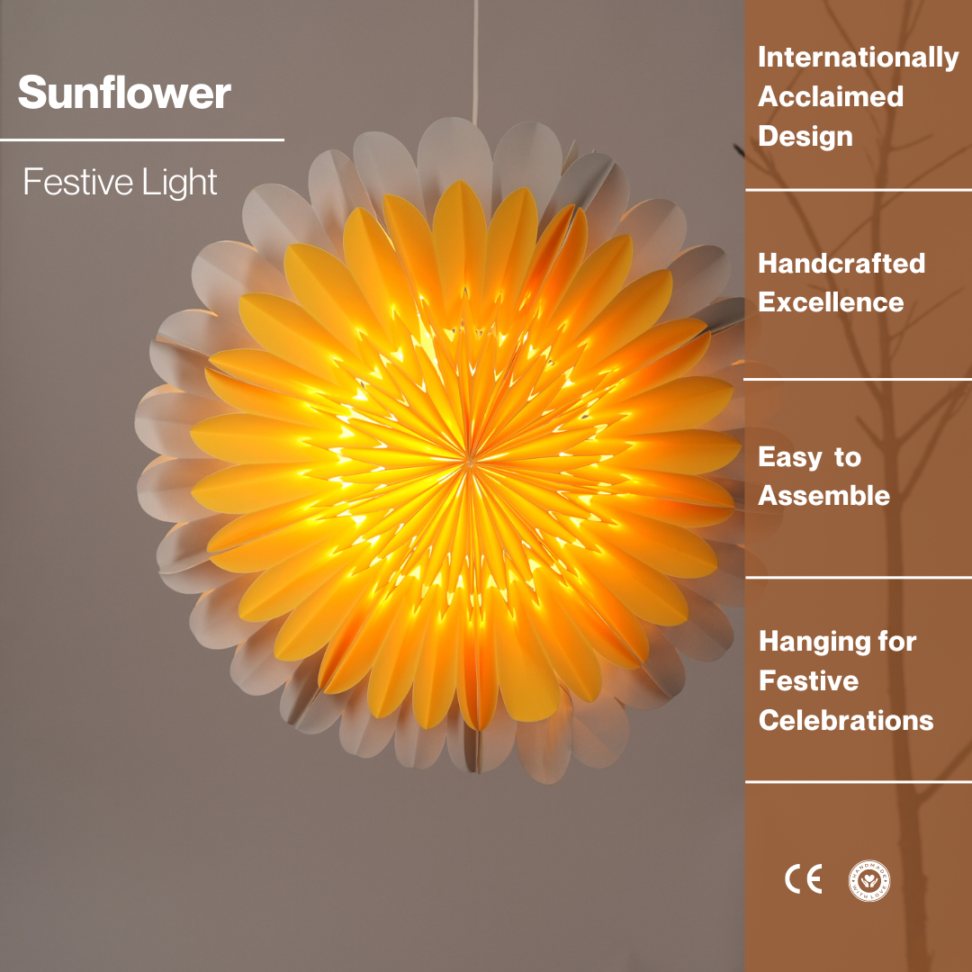 Sunflower Flower Light - Christmas Decor Hanging