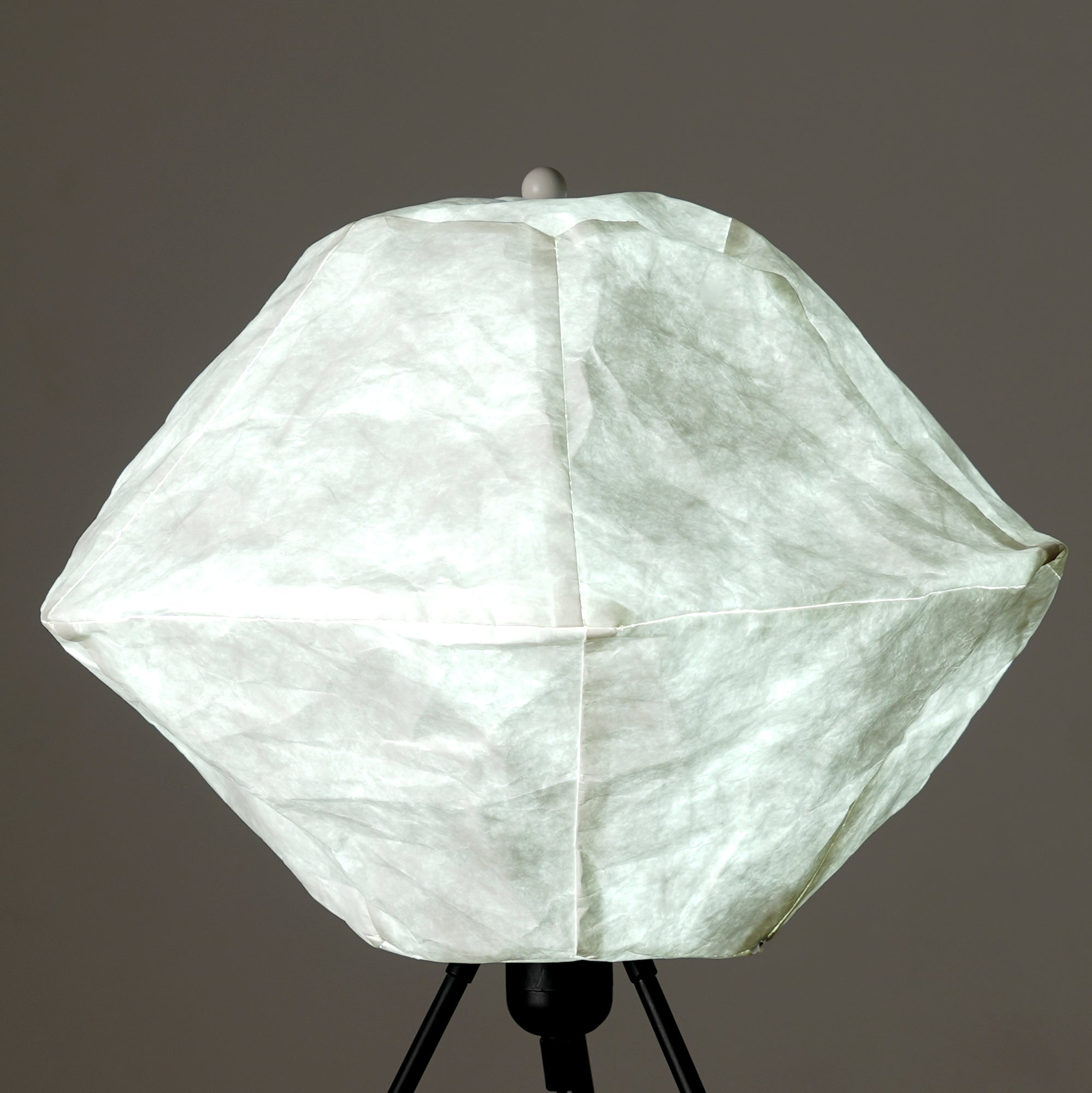 Luna Table Lamp - Tripod Table Lamp, Innovative Handcrafted Design desk lamp, Recycled Polyethylene and Metal