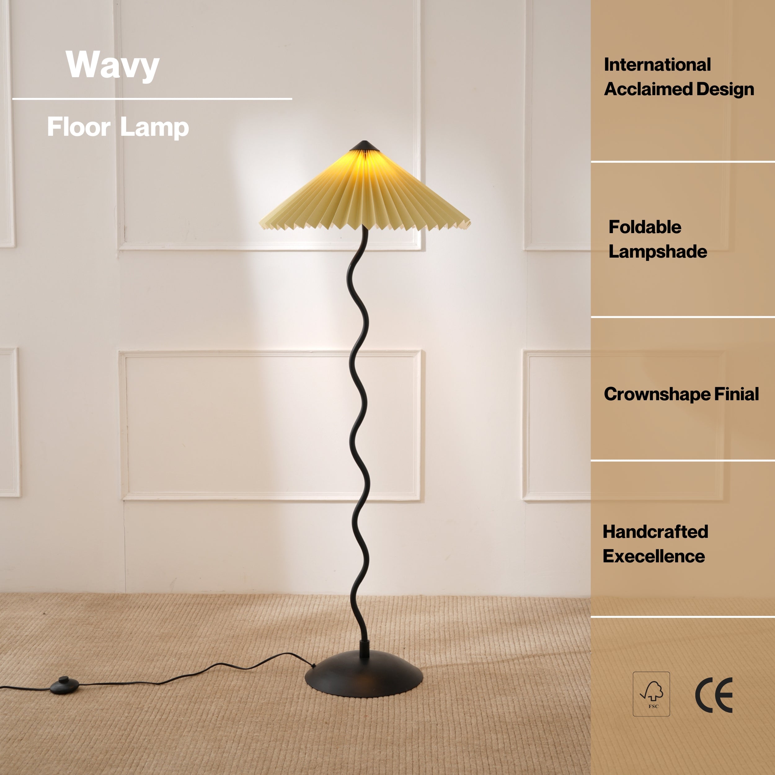 Wavy Floor Lamp