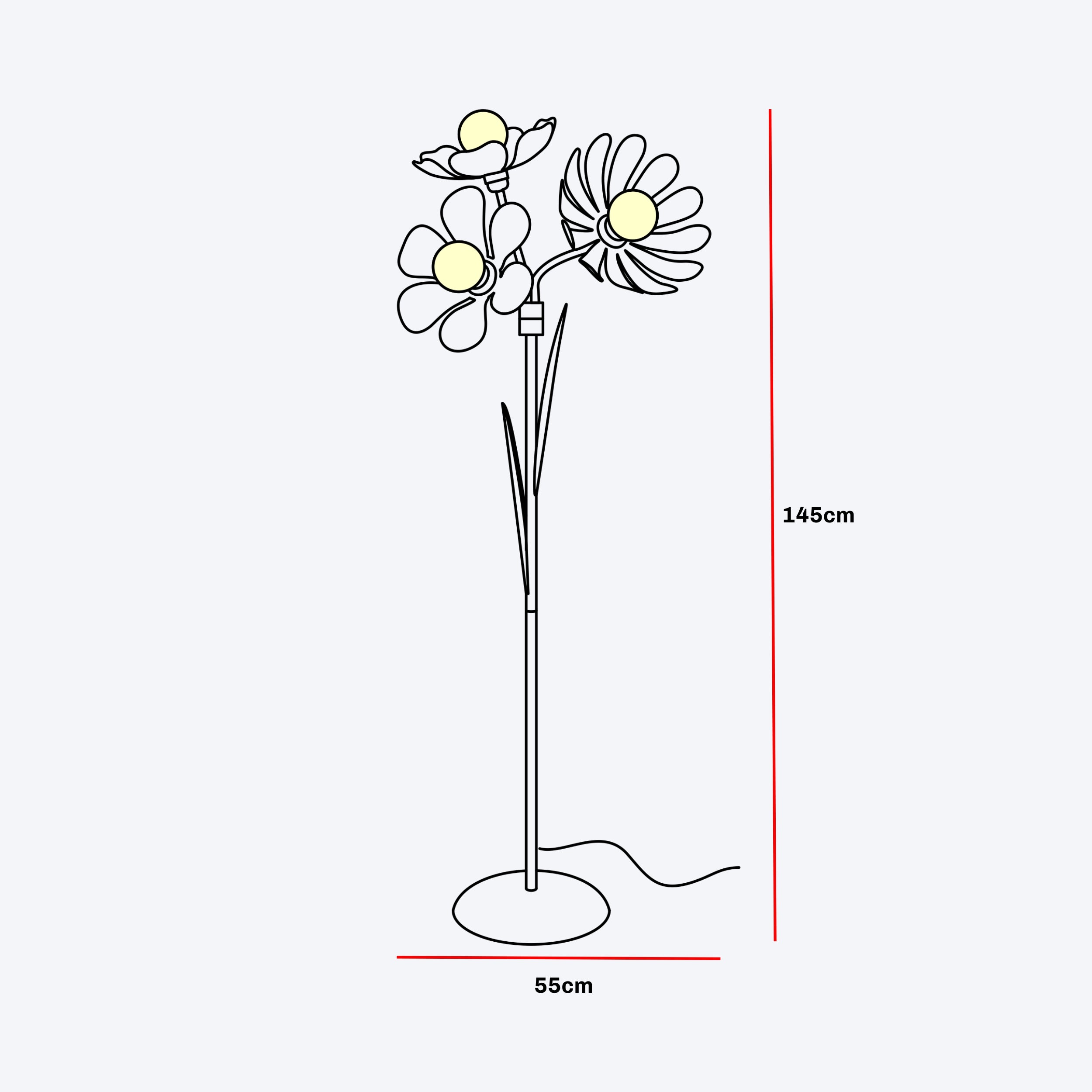 Petal Bloom Floor Lamp