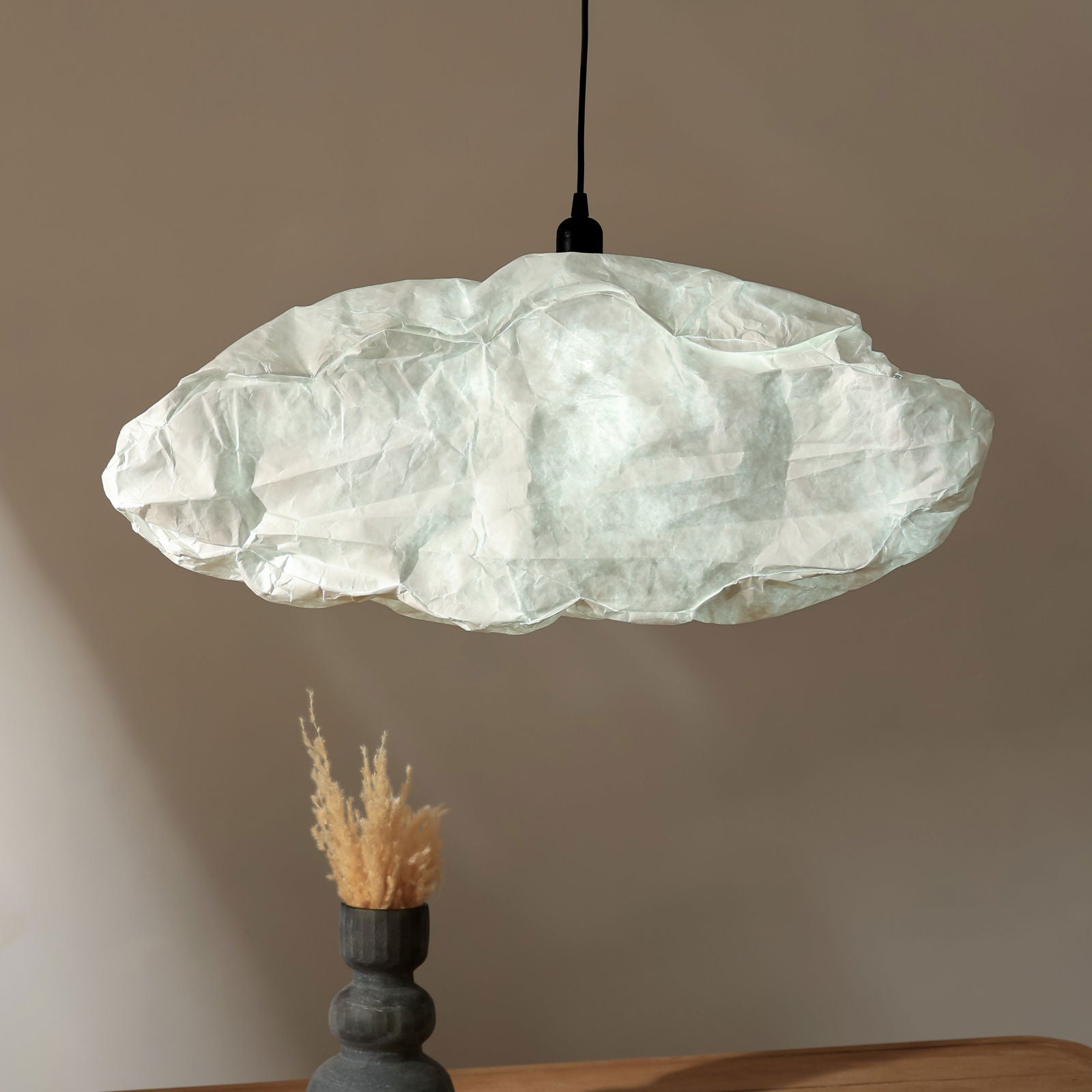 Cloud Pendant Lamp (Cloud Series) -  Tear-Resistant Pendant Light, Cloud Shaped Hanging LIght, Semi-Outdoor - FIG Living - Cloud Pendant Lamp (Cloud Series) -  Tear-Resistant Pendant Light, Cloud Shaped Hanging LIght, Semi-Outdoor - FIG Living