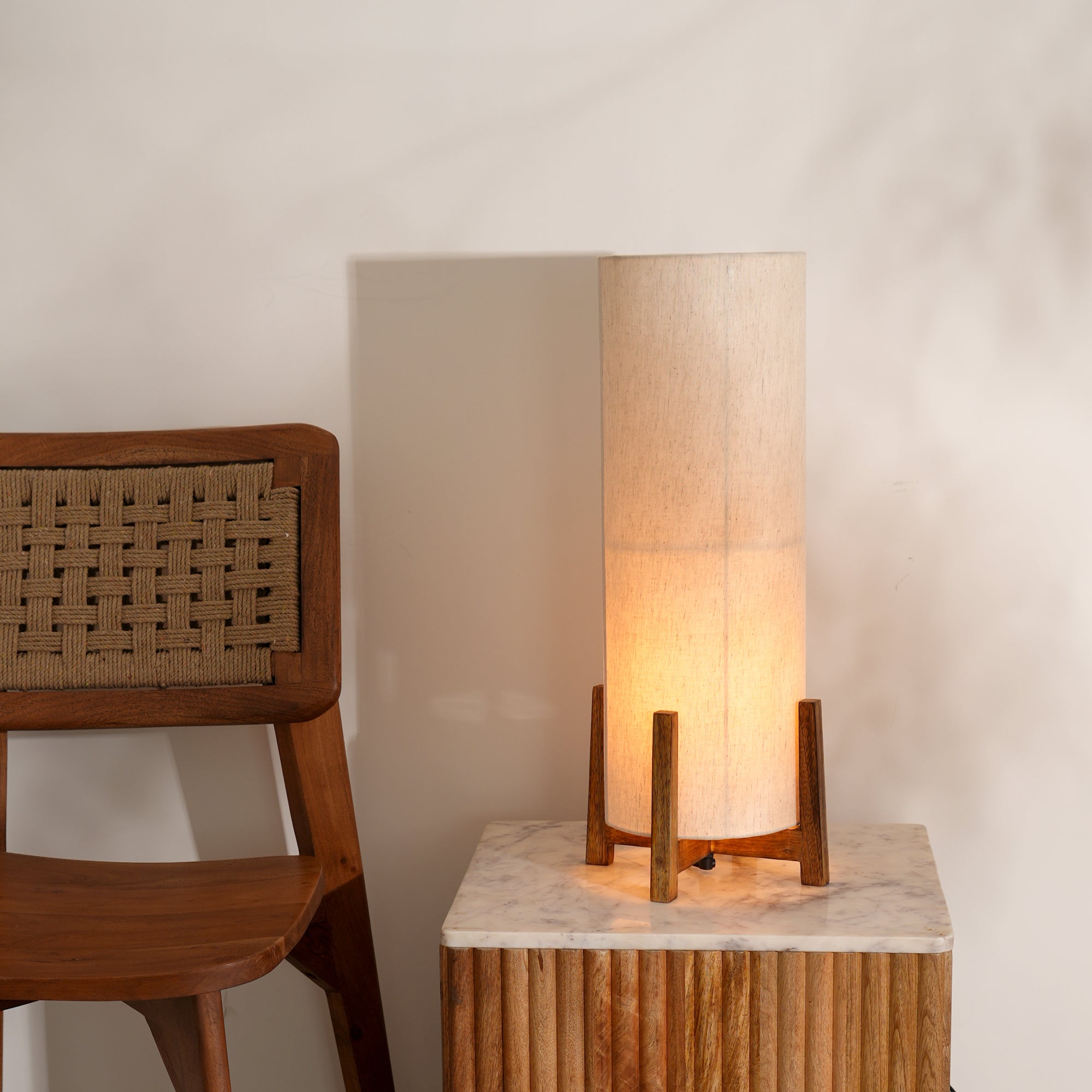 Four Finger Table Lamp