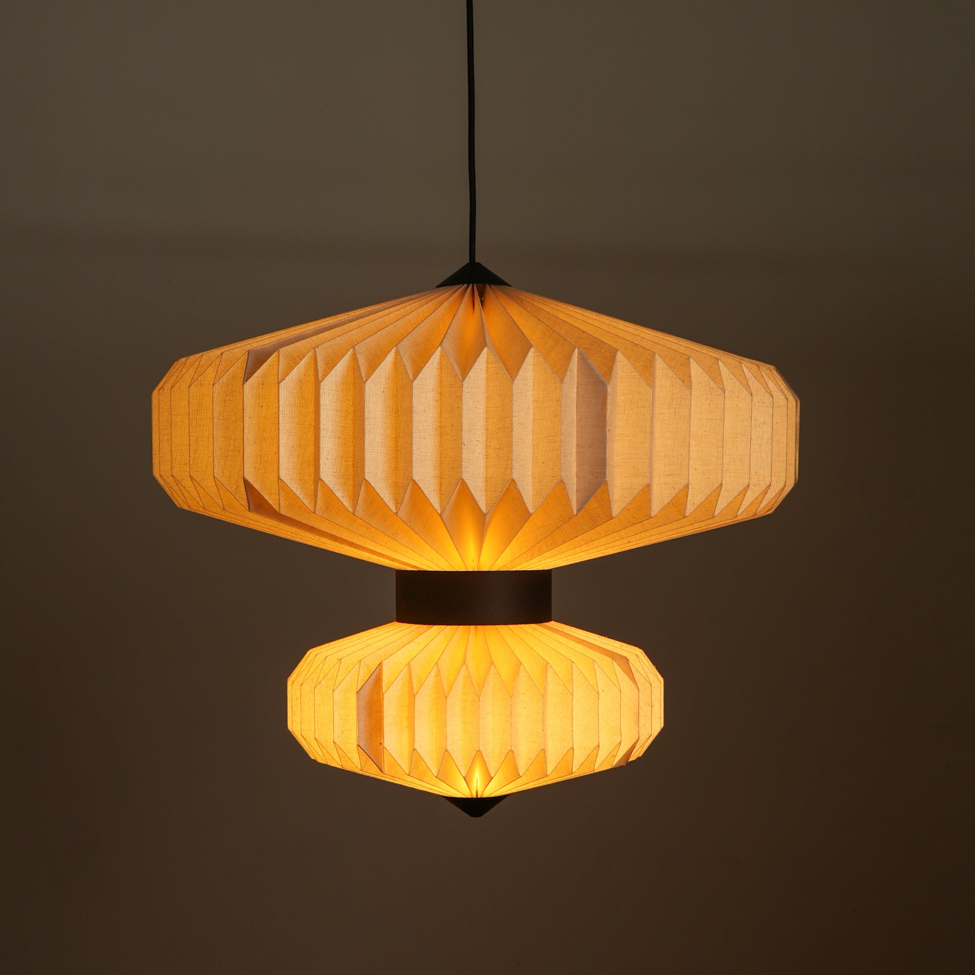 Oblong-2 Two - Tier Pendant Lamp