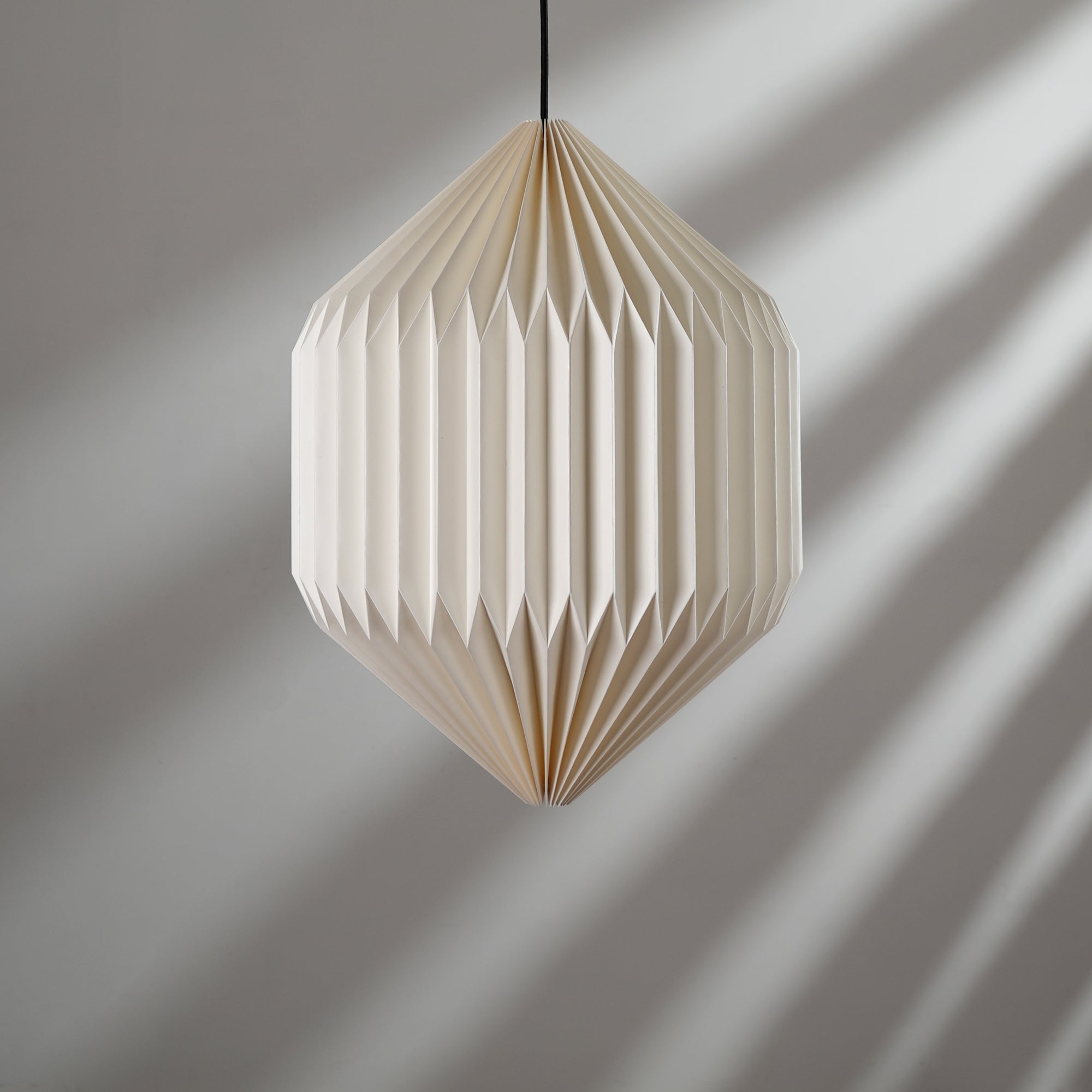 Oblong Origami Pendant Lamp