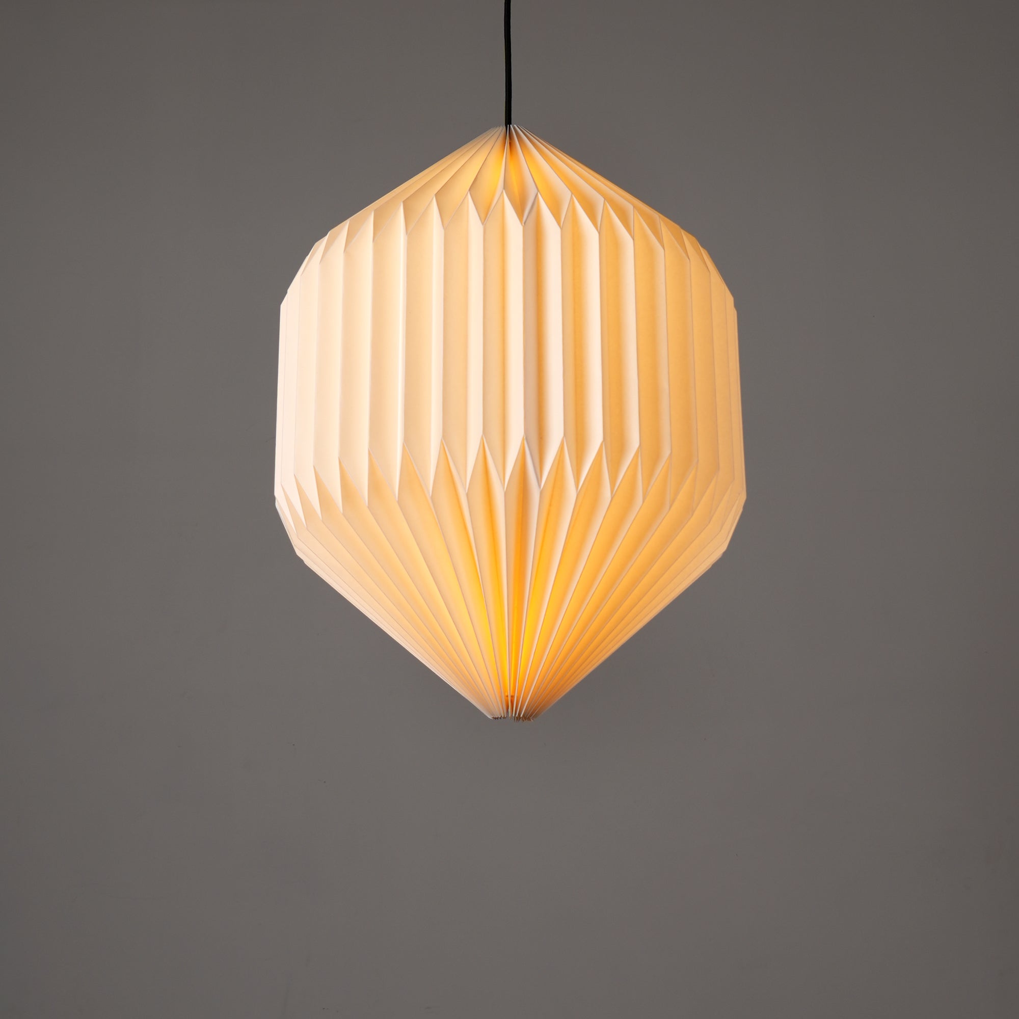 Oblong Origami Pendant Lamp