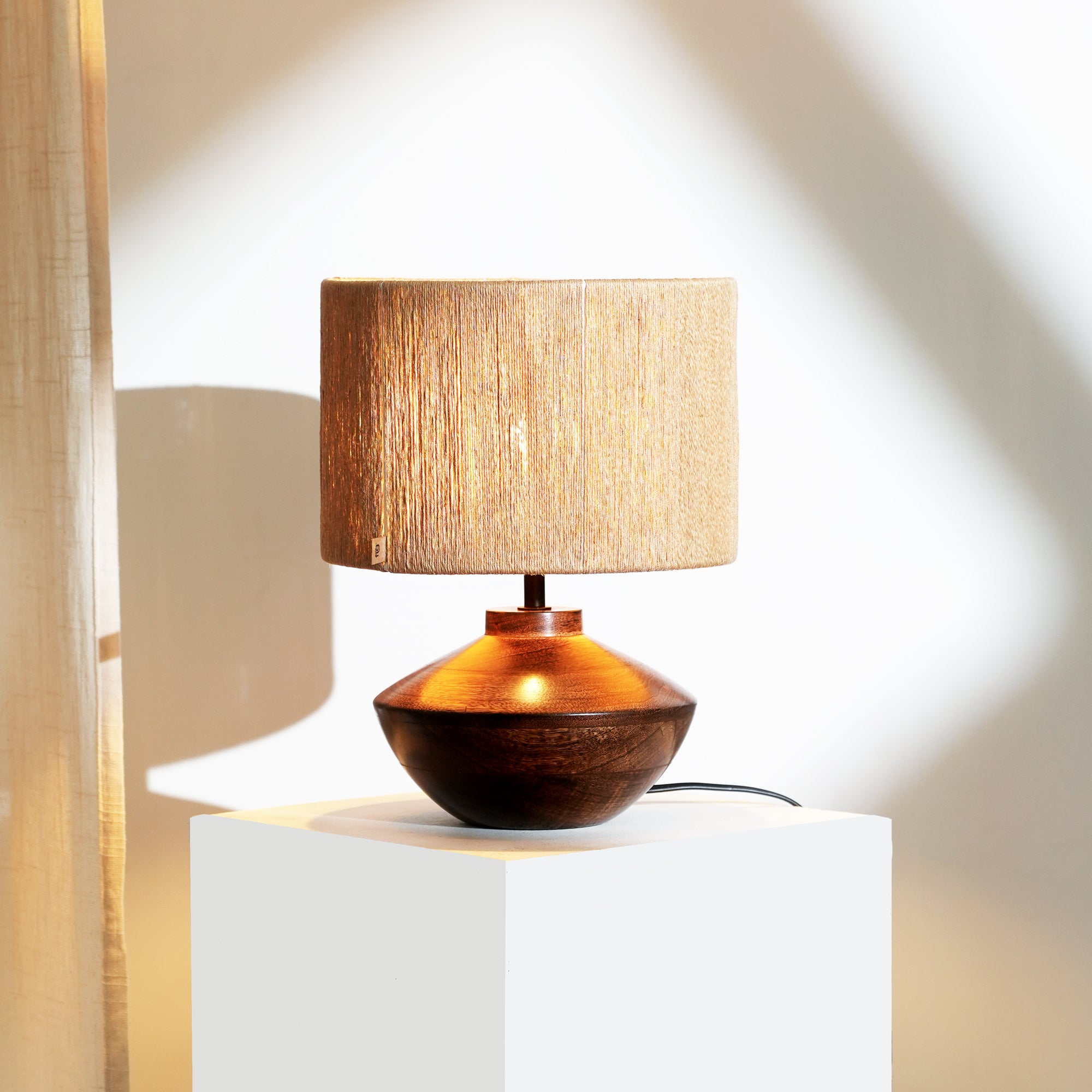 Faith Jute Table Lamp