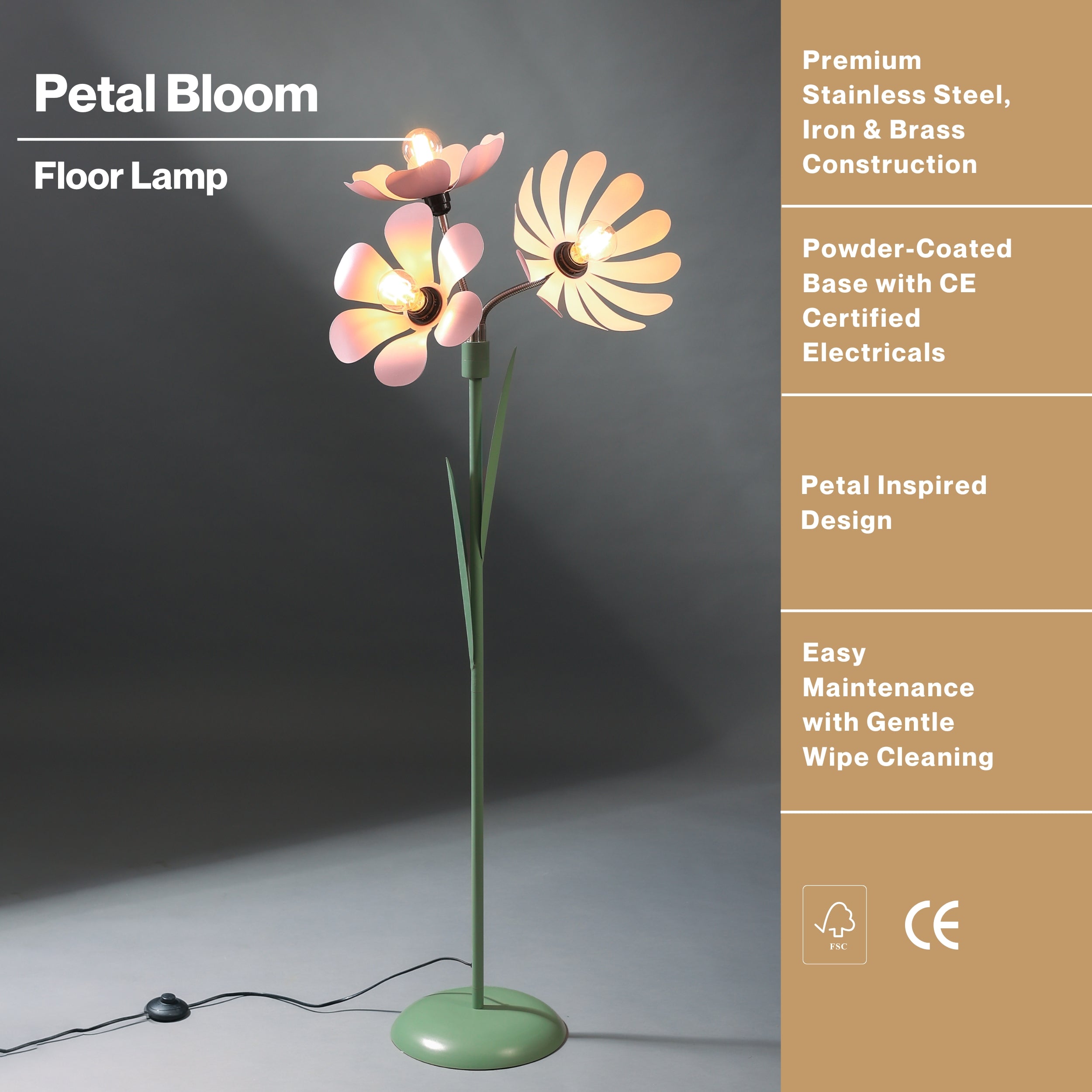 Petal Bloom Floor Lamp